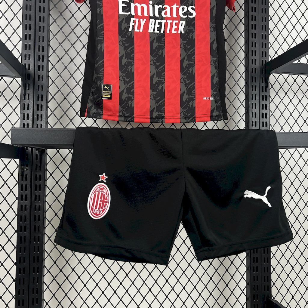 Camisola AC Milan Principal 2025/26 — Criança