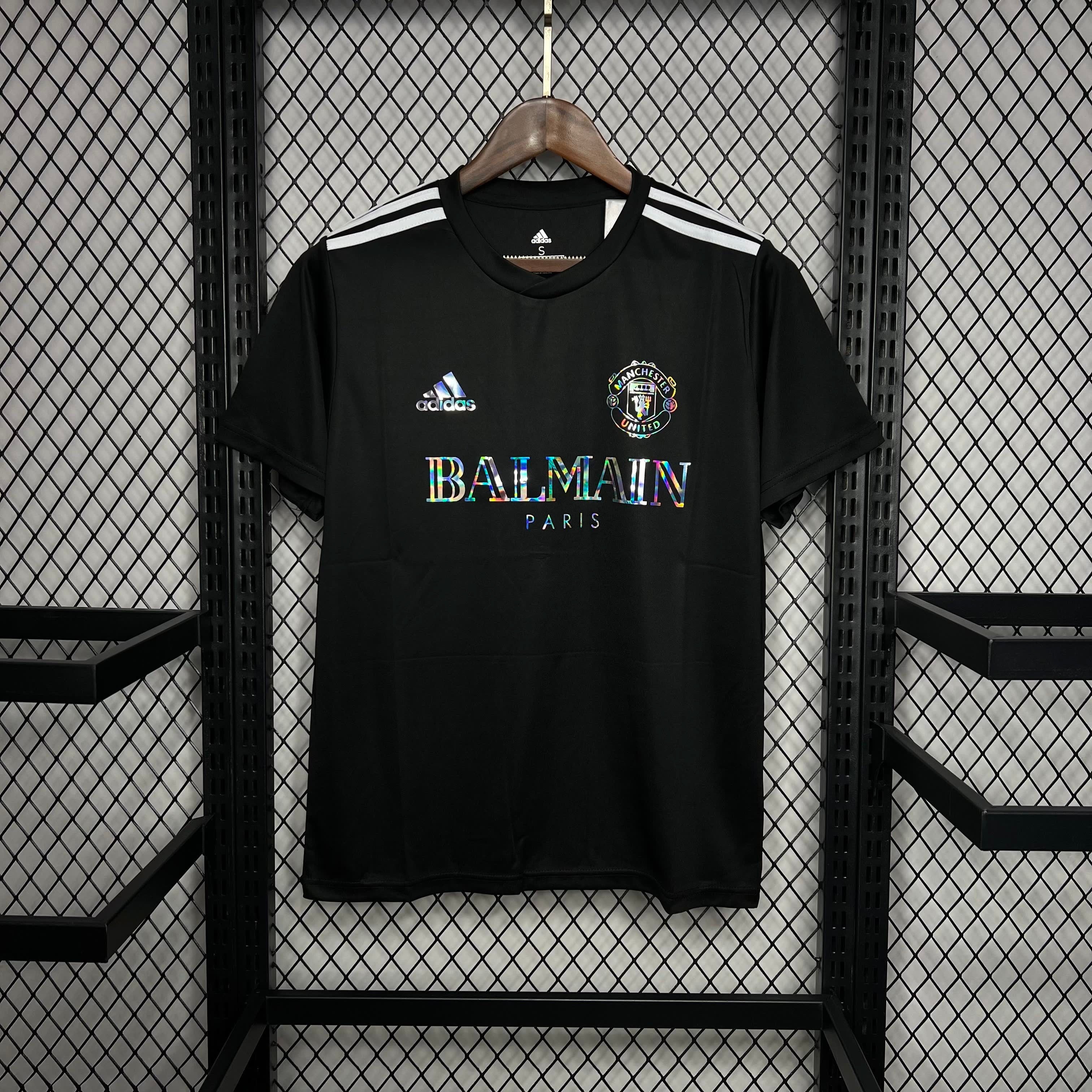 Homem | Manchester United - ManUtd 2024-25 Balmain Co-Branded T-shirt