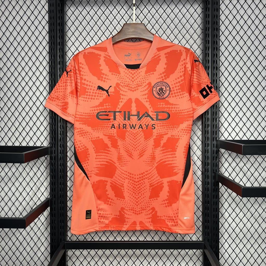 Homem | Manchester City - ManCity 2024-25 Jersey Orange Color
