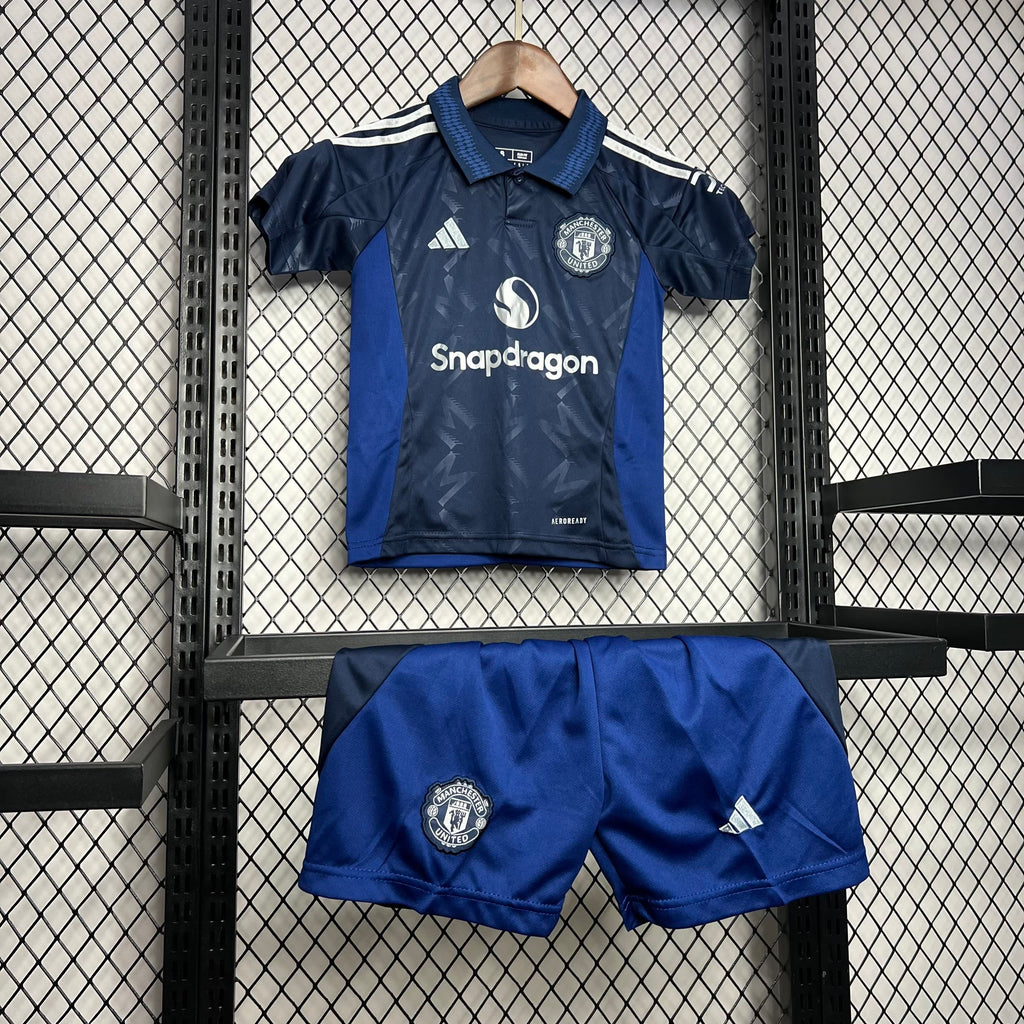 Criança | Manchester United - ManUtd 2024-25 Away Kids Kit