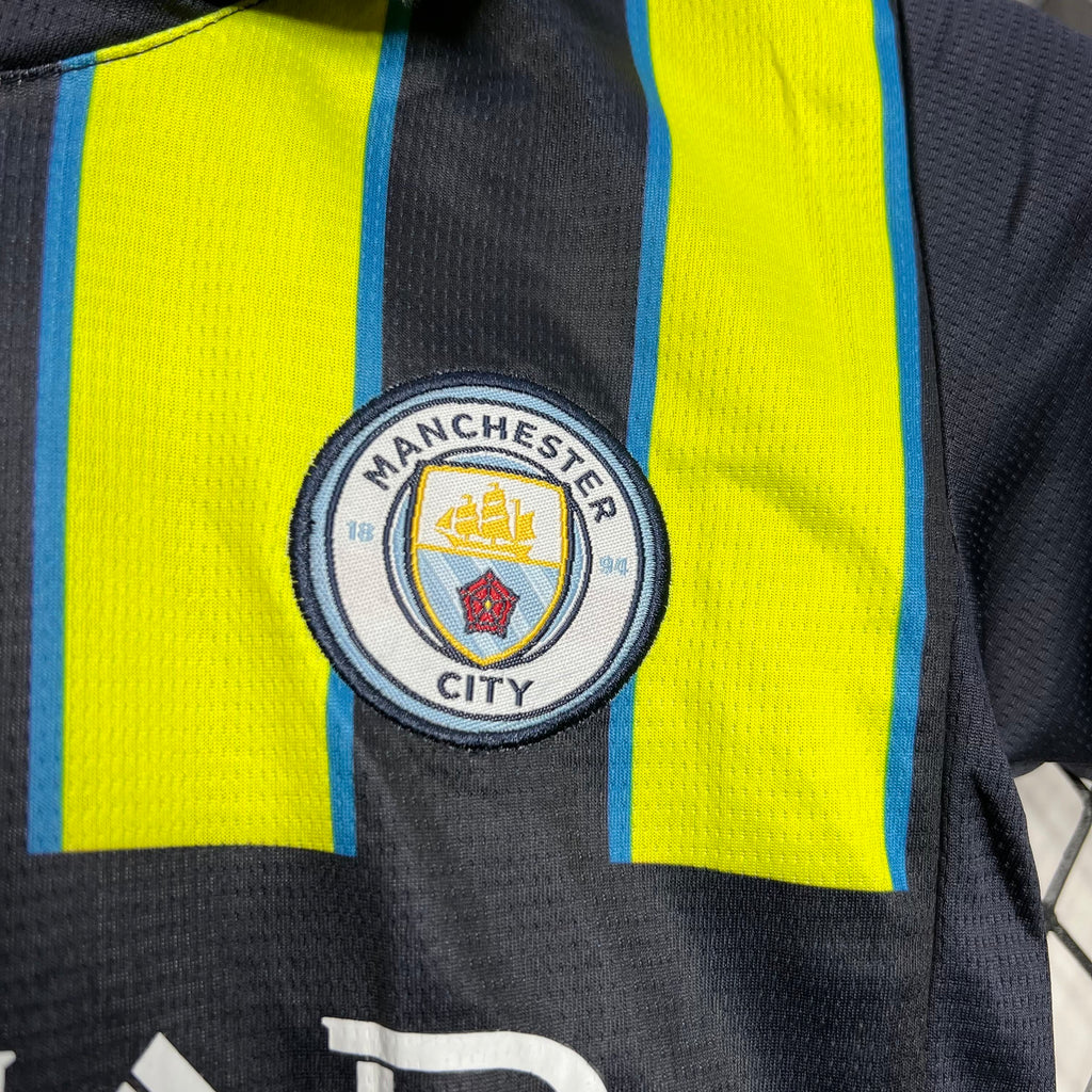 Criança | Manchester City - ManCity 2024-25 Away Kids Kit