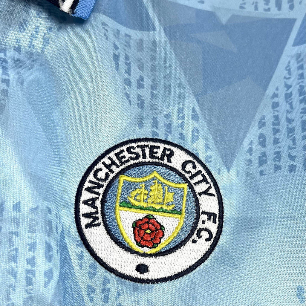 Homem | Manchester City - Retro ManCity 1989-91 Home Jersey