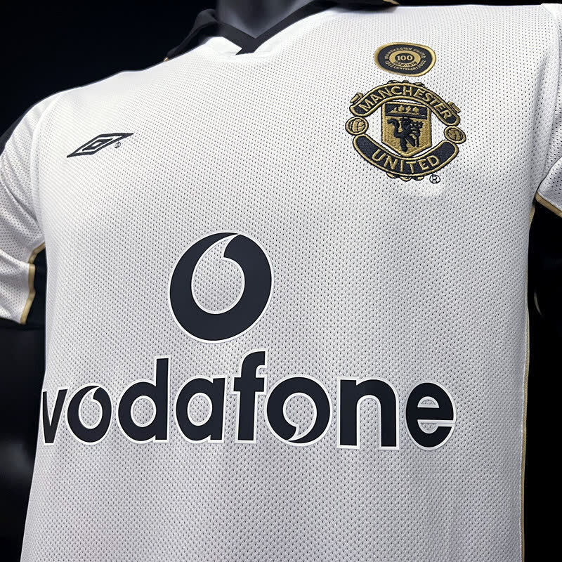 Homem | Manchester United - Retro ManUtd 2001-02 100th Anniversary Edition
