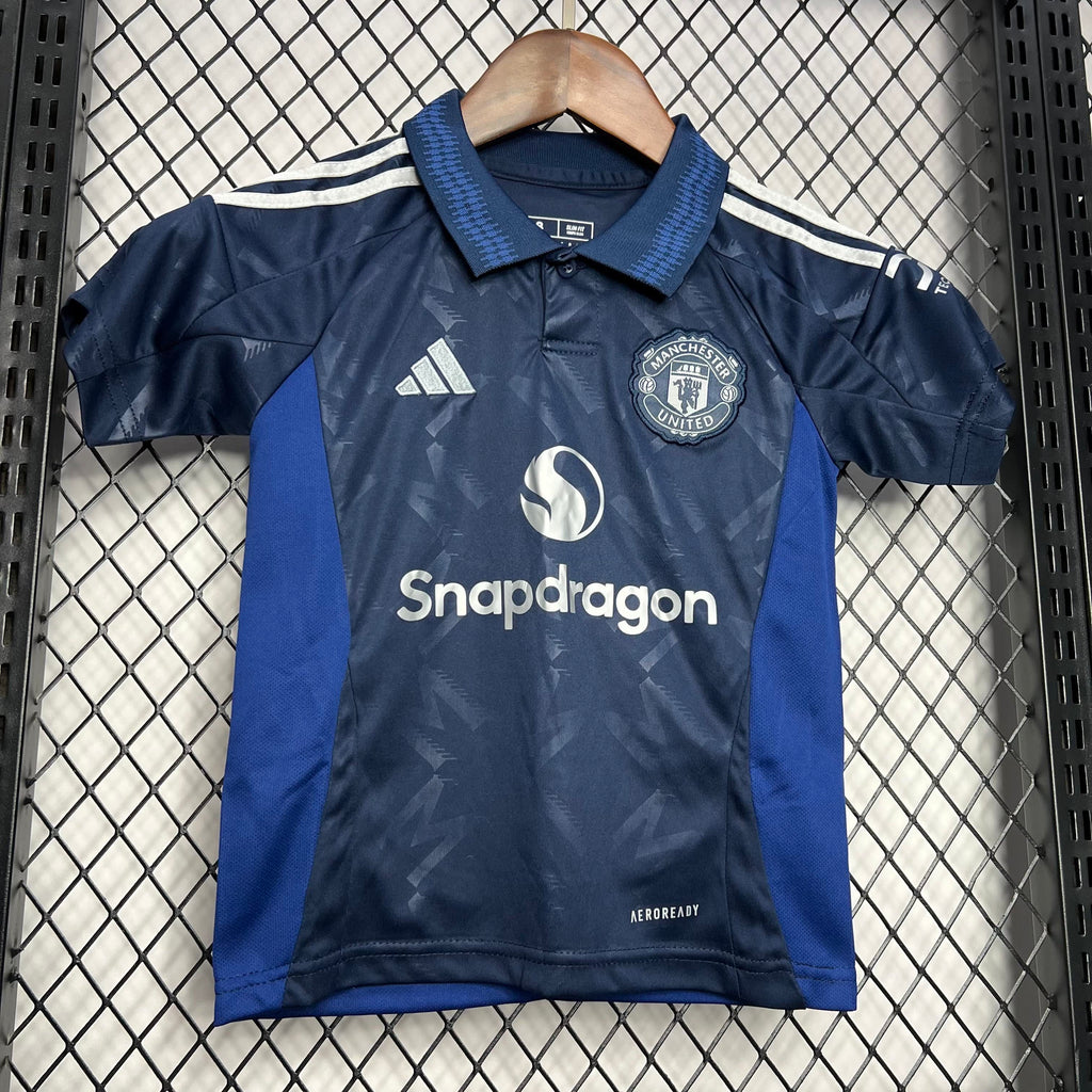 Criança | Manchester United - ManUtd 2024-25 Away Kids Kit