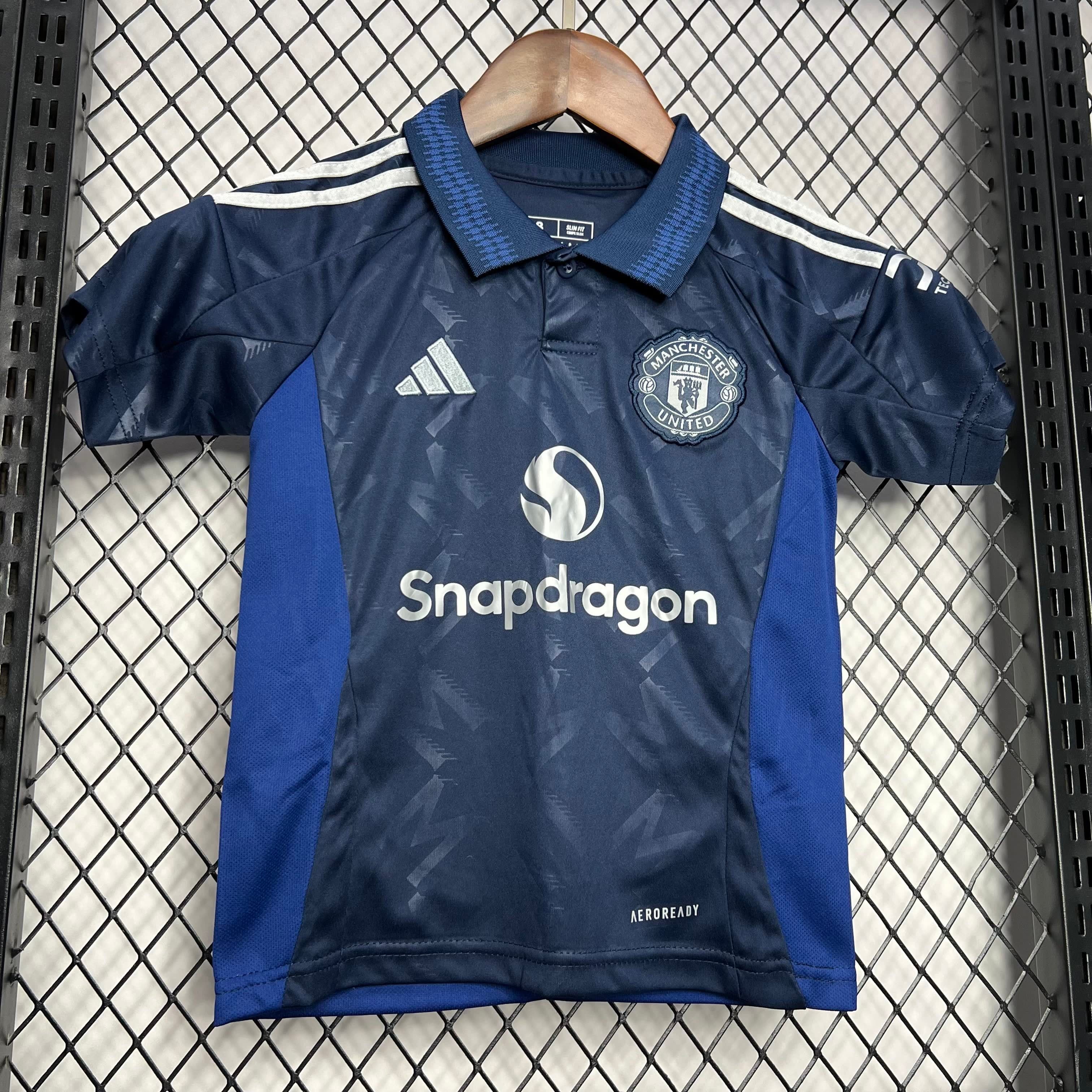 Criança | Manchester United - ManUtd 2024-25 Away Kids Kit