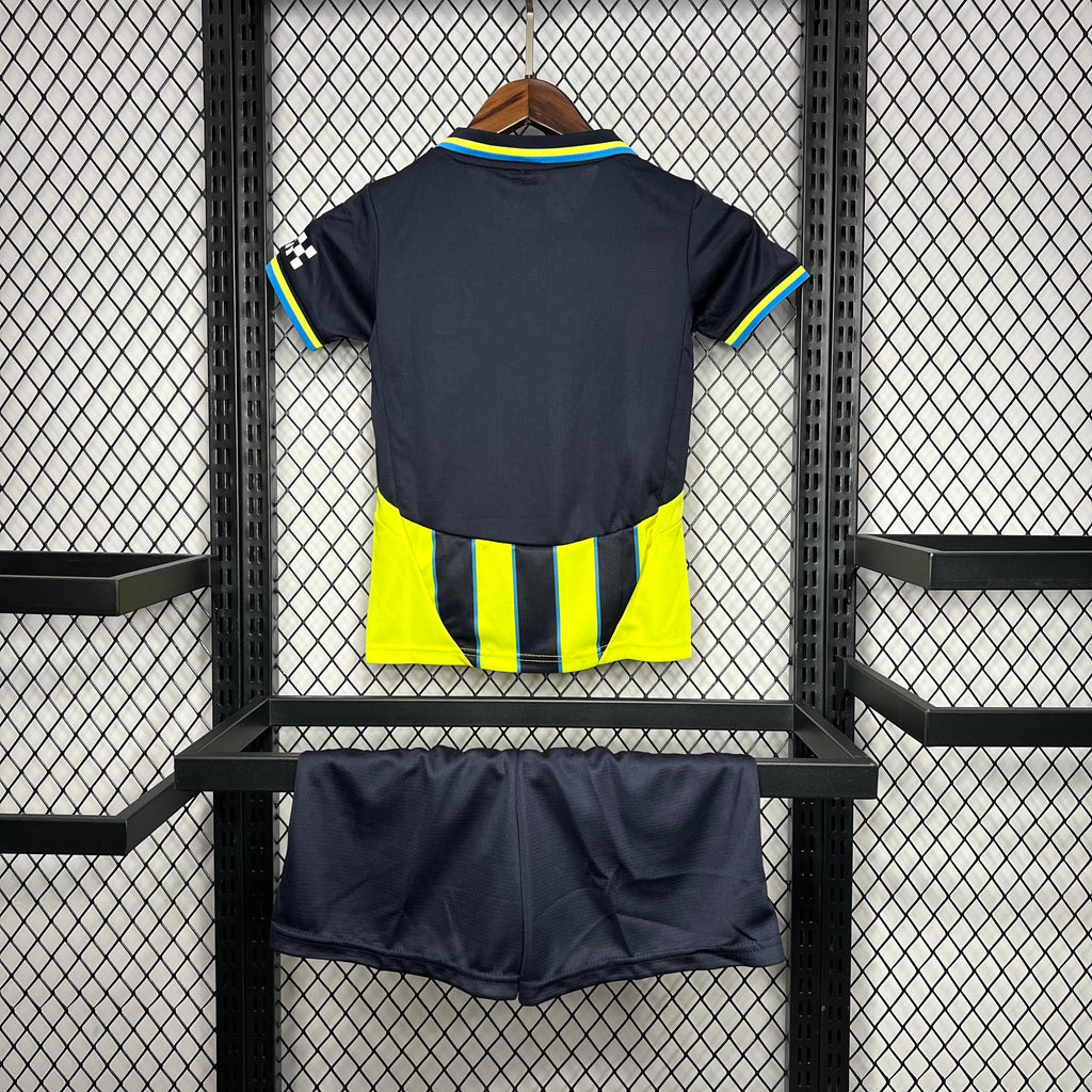 Criança | Manchester City - ManCity 2024-25 Away Kids Kit