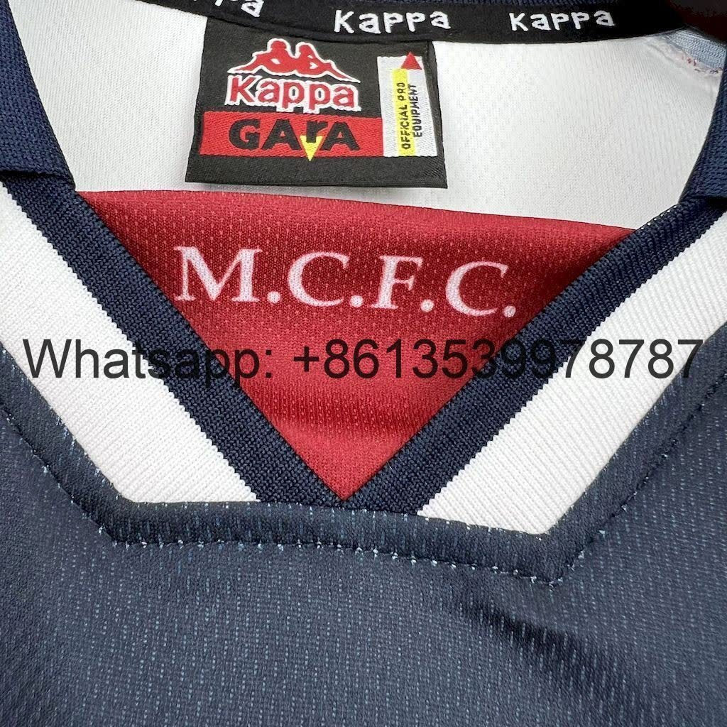Homem | Manchester City - Retro ManCity 1997-98 Away Jersey
