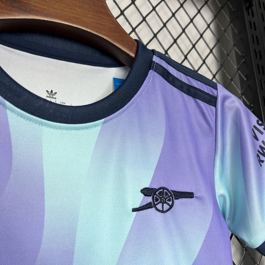 Criança | Arsenal - Arsenal 2024-25 Third Away Kids Kit