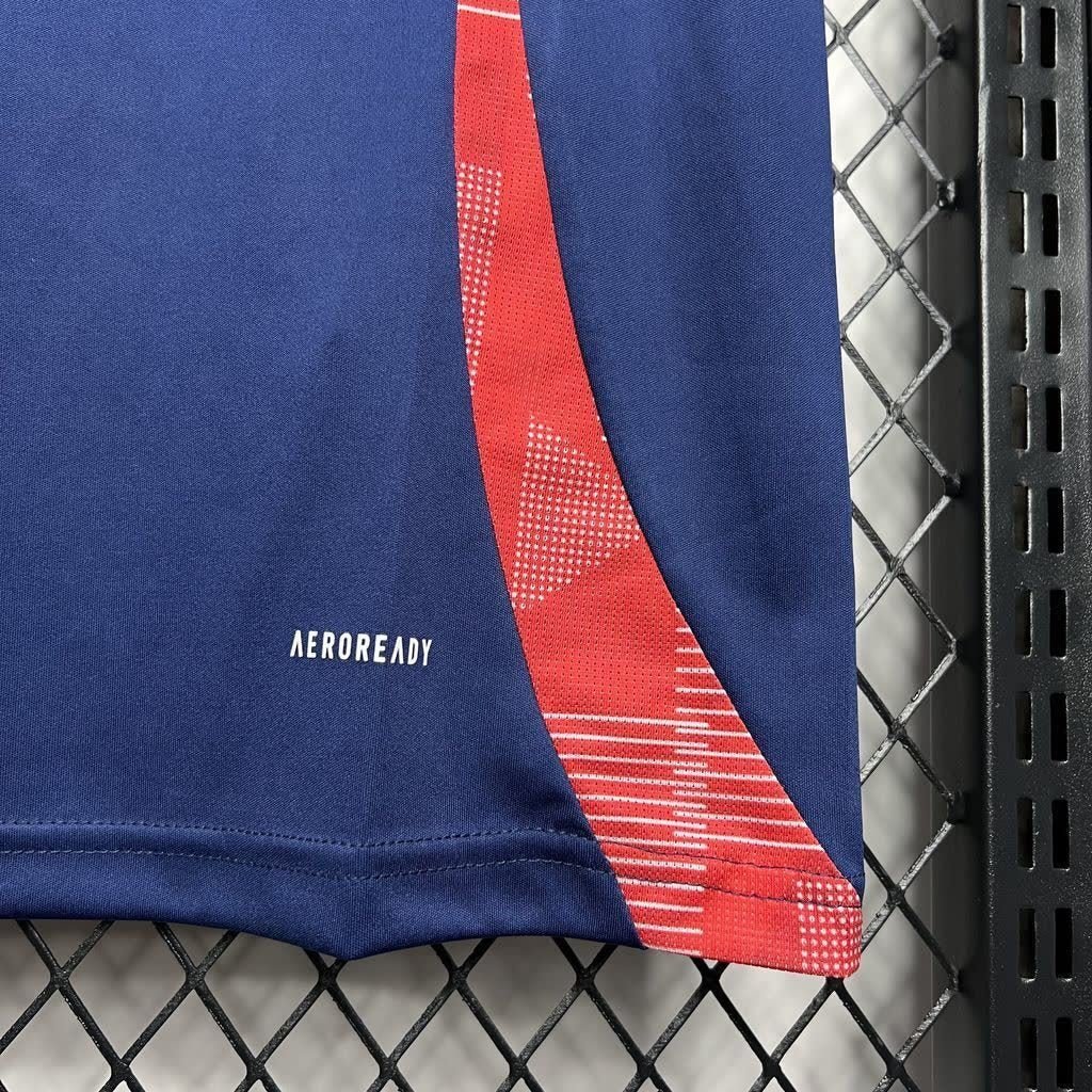 Homem | Manchester United - ManUtd 2024-25 Dark Blue Prematch Jersey