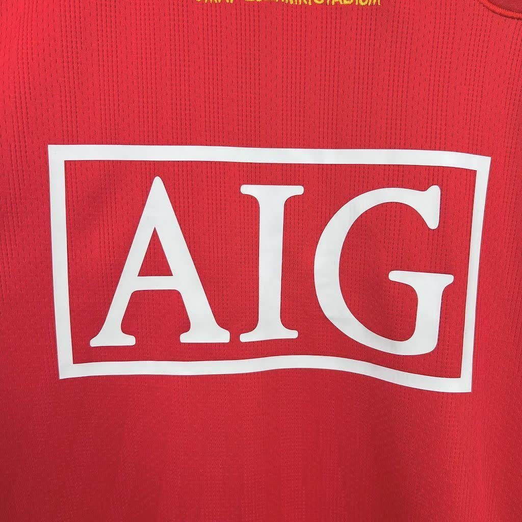 Homem | Manchester United - Retro ManUtd 2007-08 Home Long Sleeves