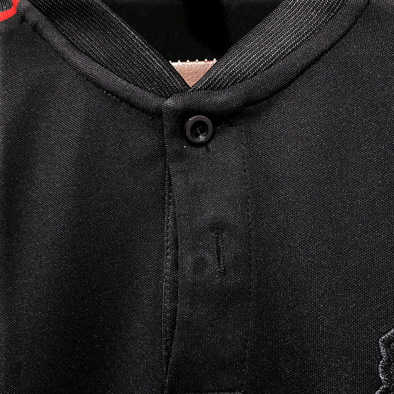 Homem | Manchester United - ManUtd 2021-22 Prematch Polo Black
