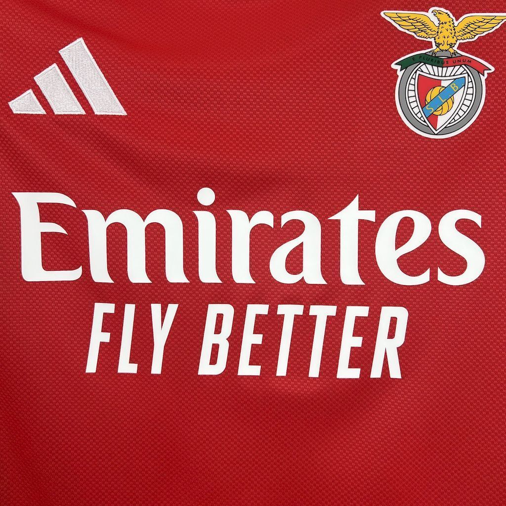 Homem | Benfica - Benfica 2025-26 Home Long Sleeves Jersey