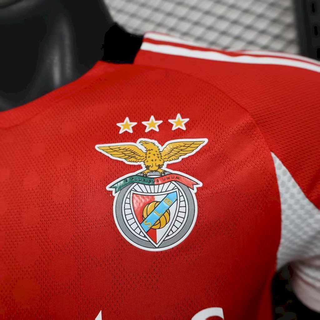 Homem | Benfica - Benfica 2025-26 Home Jersey Player Version