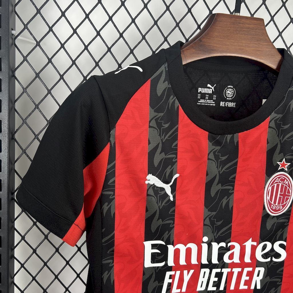 Camisola AC Milan Principal 2025/26 — Criança