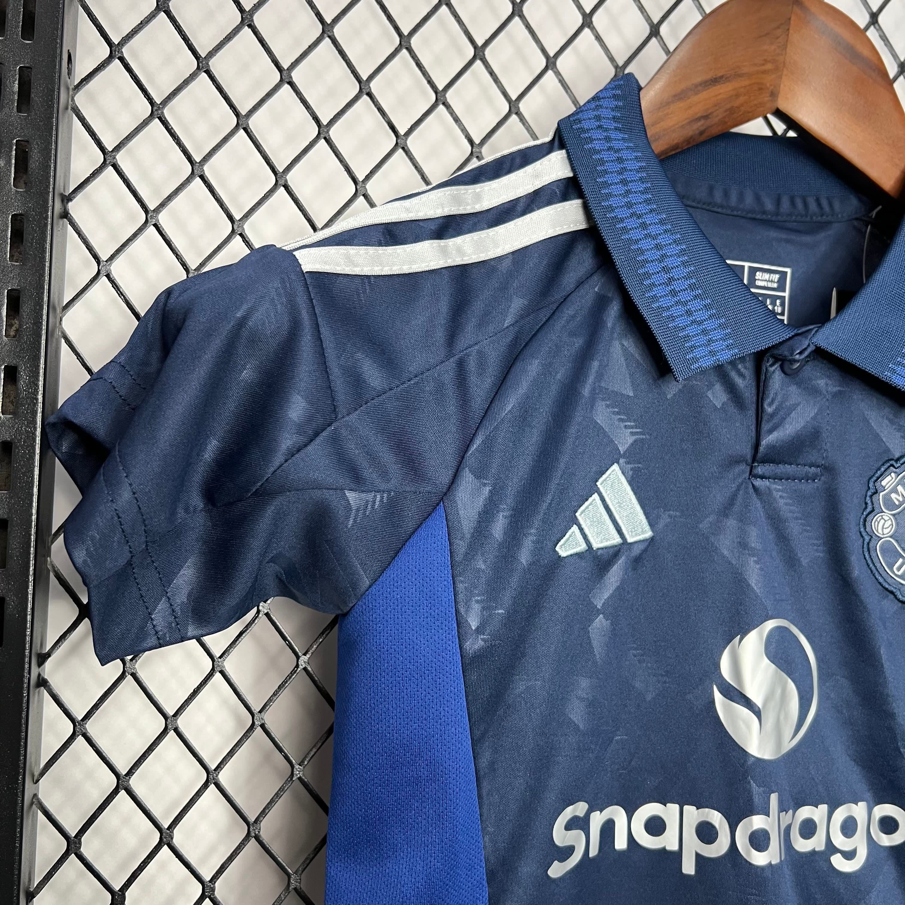 Criança | Manchester United - ManUtd 2024-25 Away Kids Kit