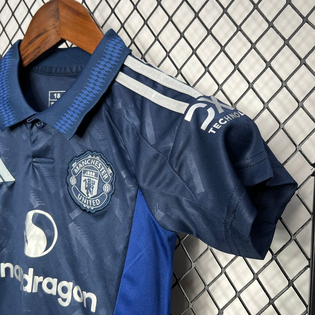 Criança | Manchester United - ManUtd 2024-25 Away Kids Kit