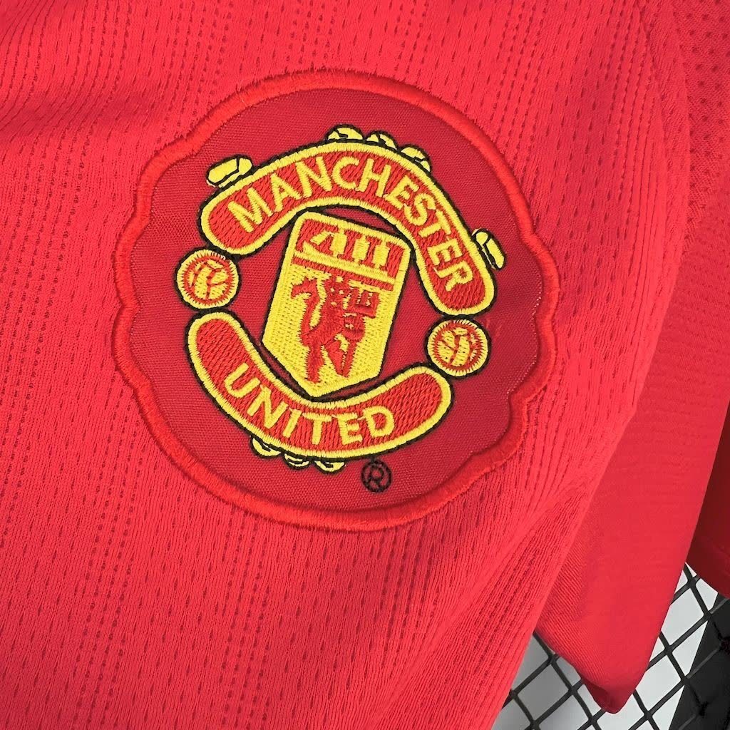 Homem | Manchester United - Retro ManUtd 2007-08 Home UCL Jersey