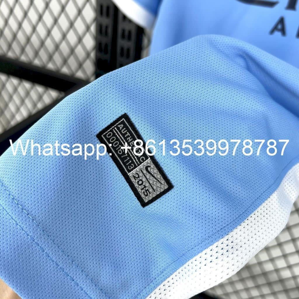 Homem | Manchester City - Retro ManCity 2015-16 Home Jersey