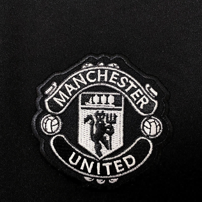 Homem | Manchester United - ManUtd 2021-22 Prematch Polo Black