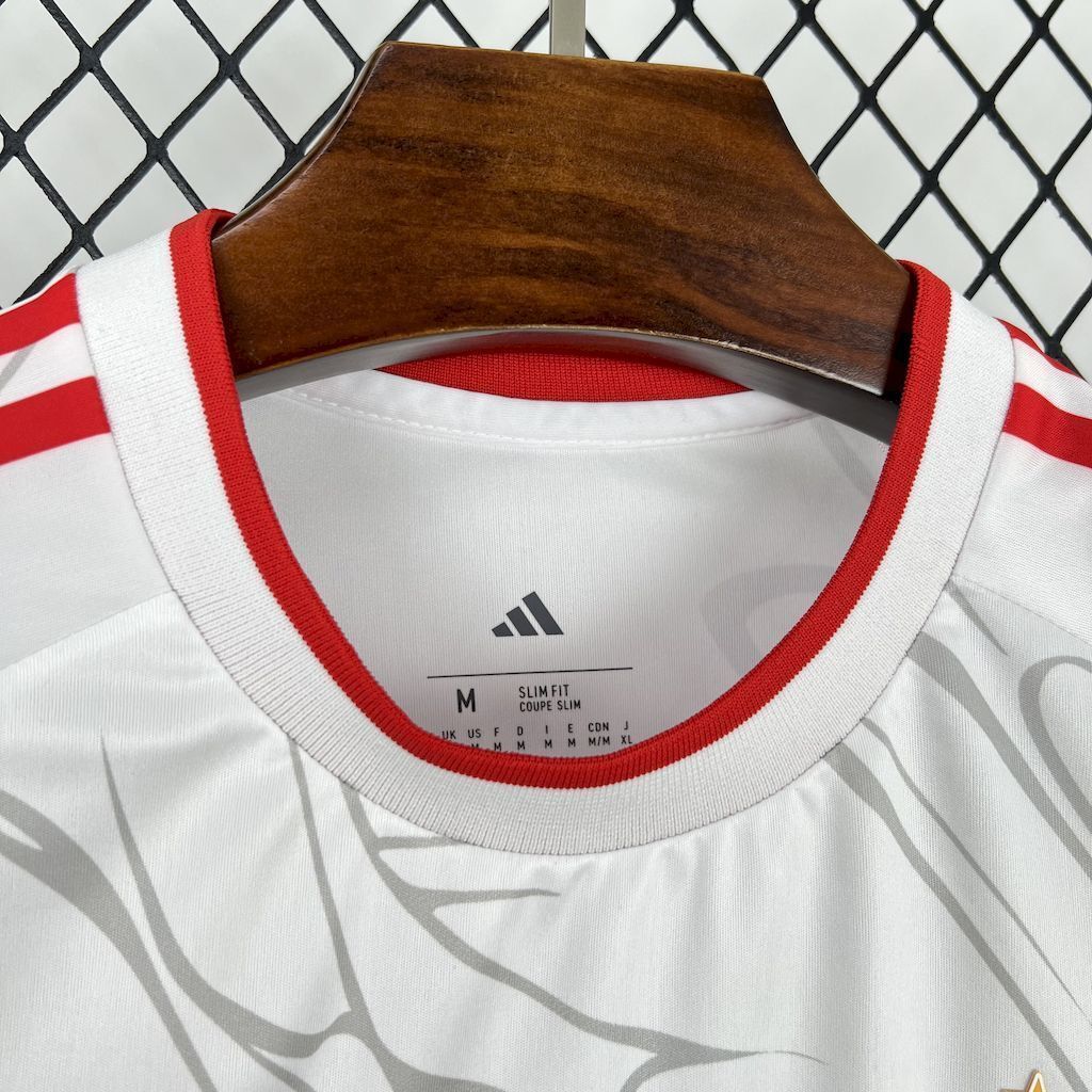 Homem | Benfica - Benfica 2025-26 White Concept Jersey