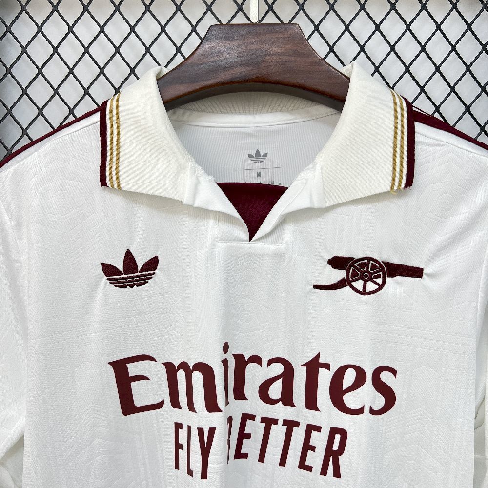Homem | Arsenal - Arsenal 2025-26 Away Jersey Player Version