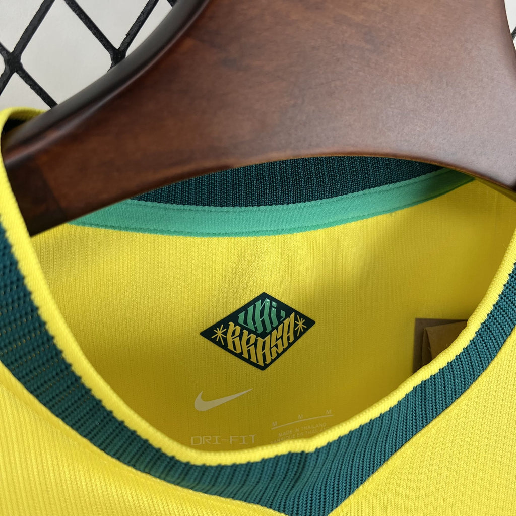 Homem | Brasil - Brazil 2026 WC Home Long Sleeve
