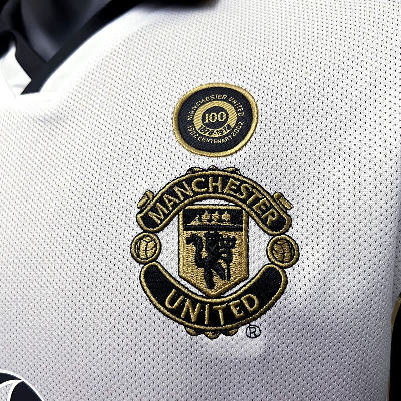 Homem | Manchester United - Retro ManUtd 2001-02 100th Anniversary Edition
