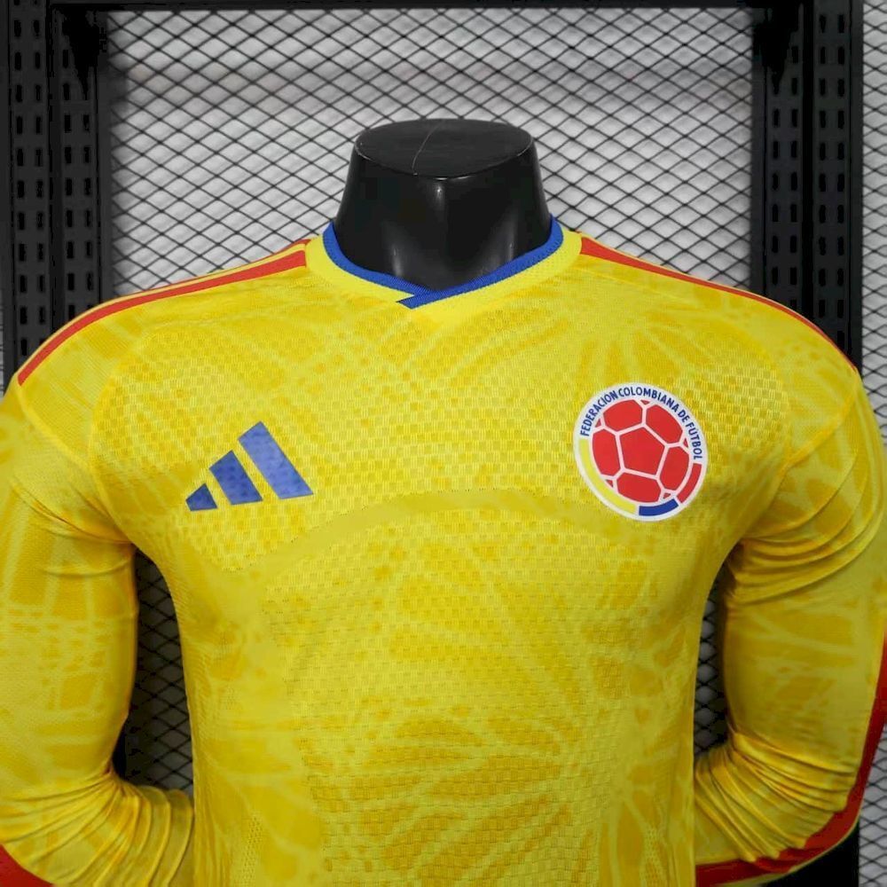 Homem | Colômbia - Colombia 2026 WC Home Long Sleeve Player