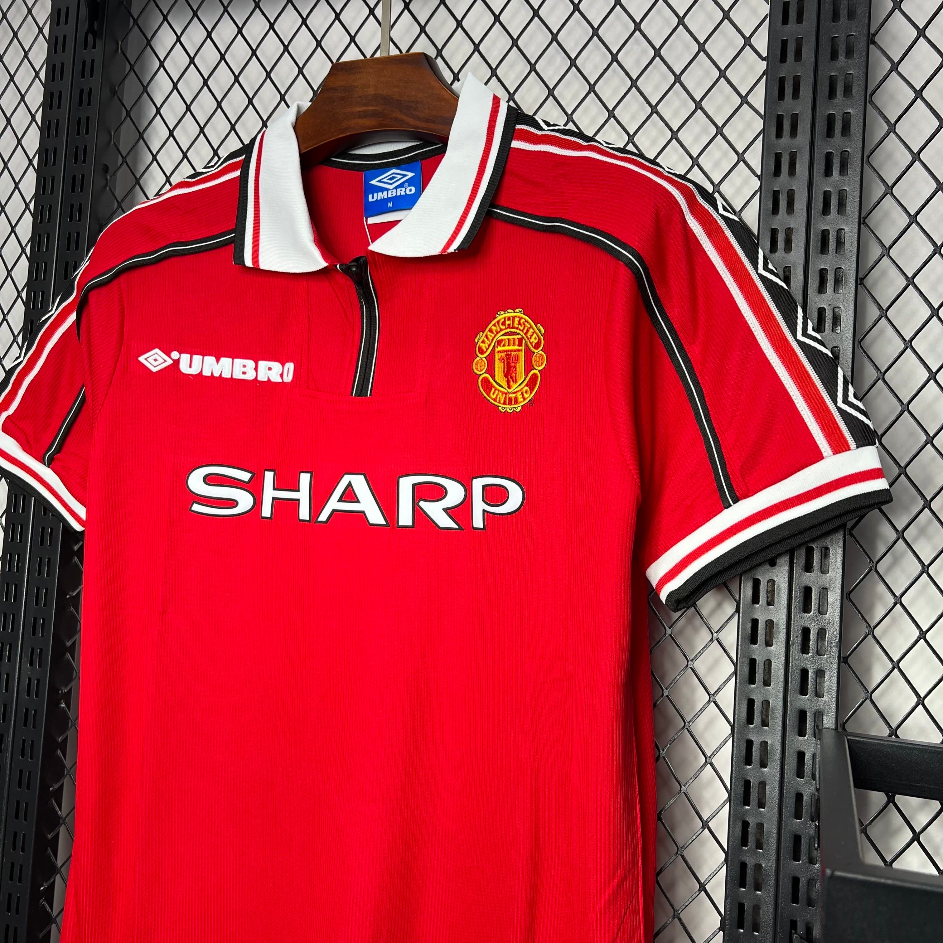 Homem | Manchester United - Retro ManUtd 1998-99 Home Jersey
